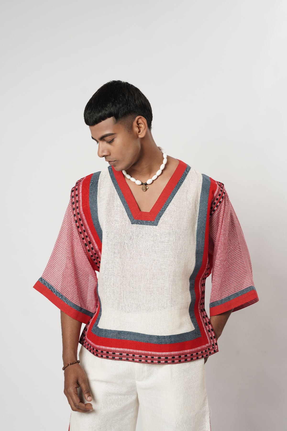 Naga-Gamcha Scarf Co-Ord Set