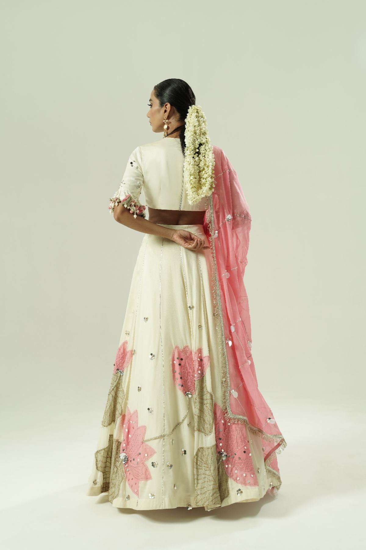 Lilly Paneled Lehenga Set