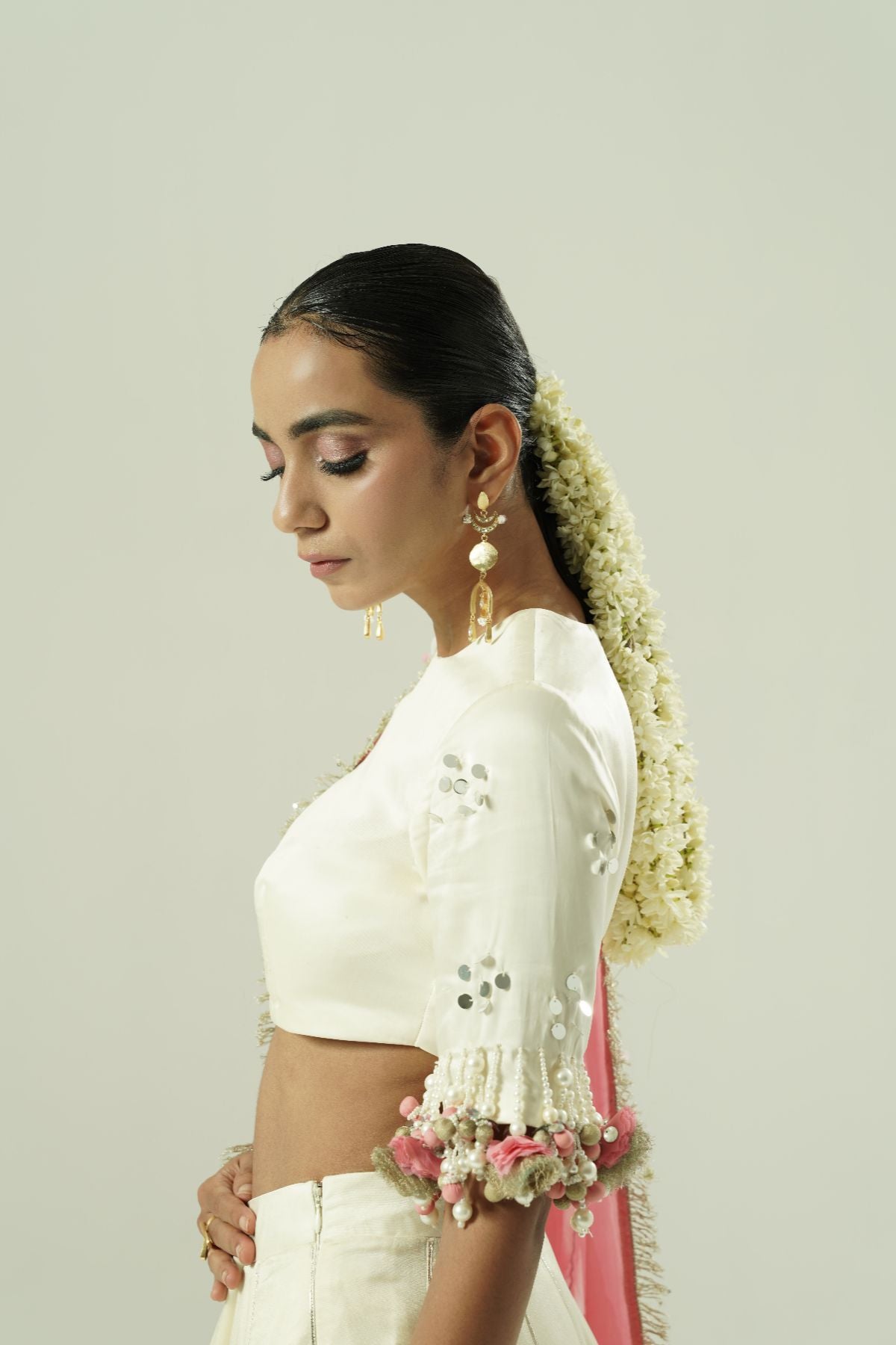 Lilly Paneled Lehenga Set