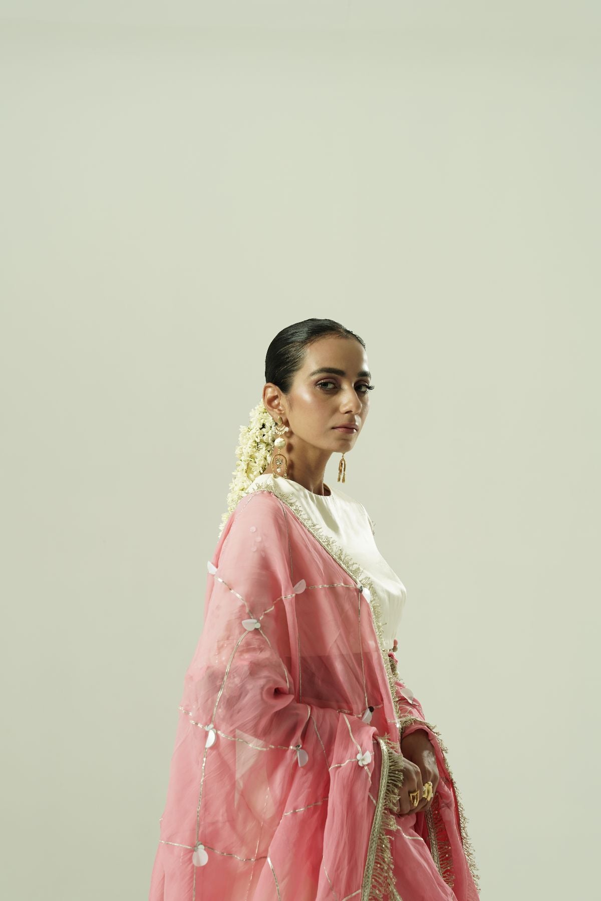 Lilly Paneled Lehenga Set
