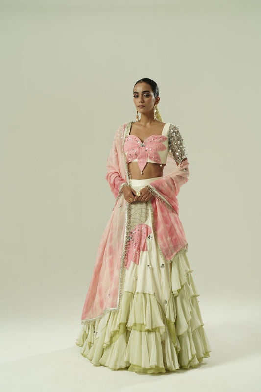 Lilly Ruffle Lehenga Set