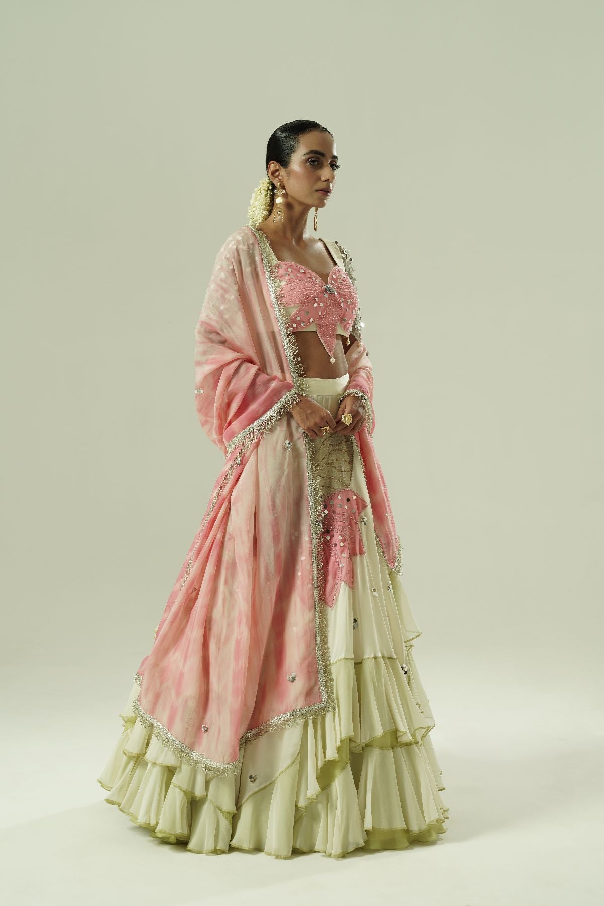 Lilly Ruffle Lehenga Set