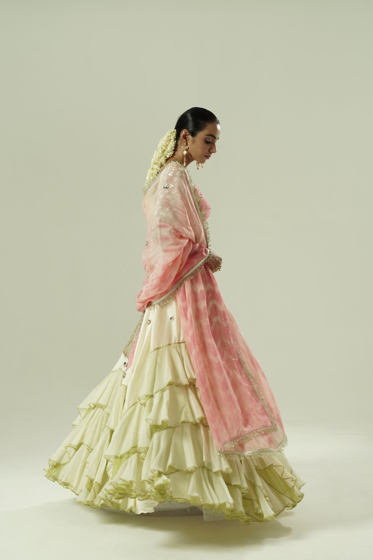Lilly Ruffle Lehenga Set