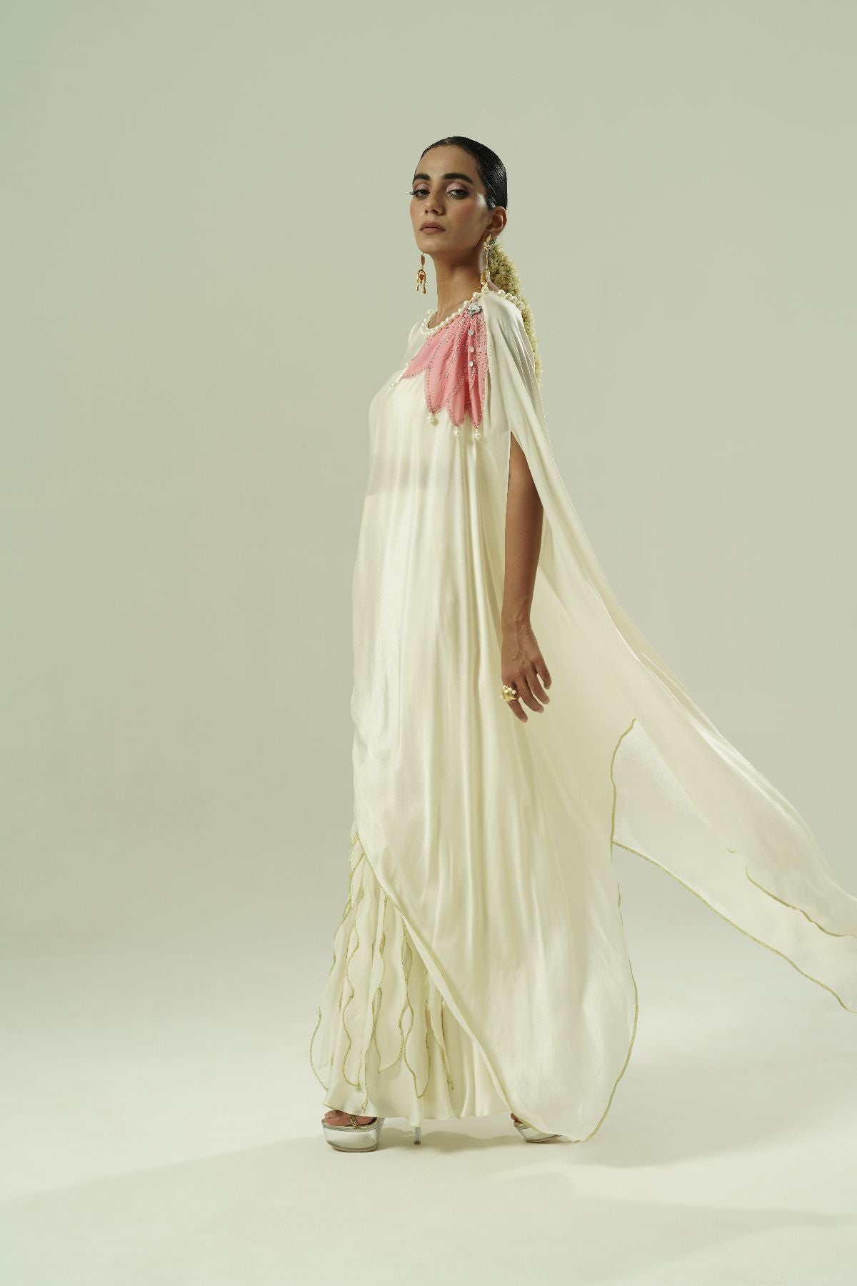 Lilly Leaflet Kaftan Tunic Set