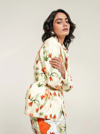 MOSAIC CANVAS PANT SUIT