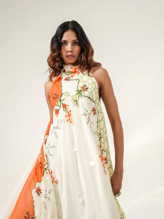 MOSIAC SCARF DRESS