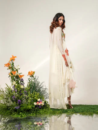 RUFFLED MOSAIC DRAPE SET
