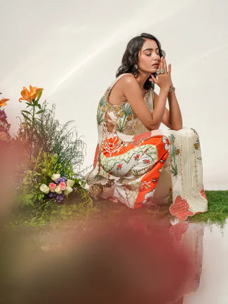 GARDEN PATCH KURTA SET
