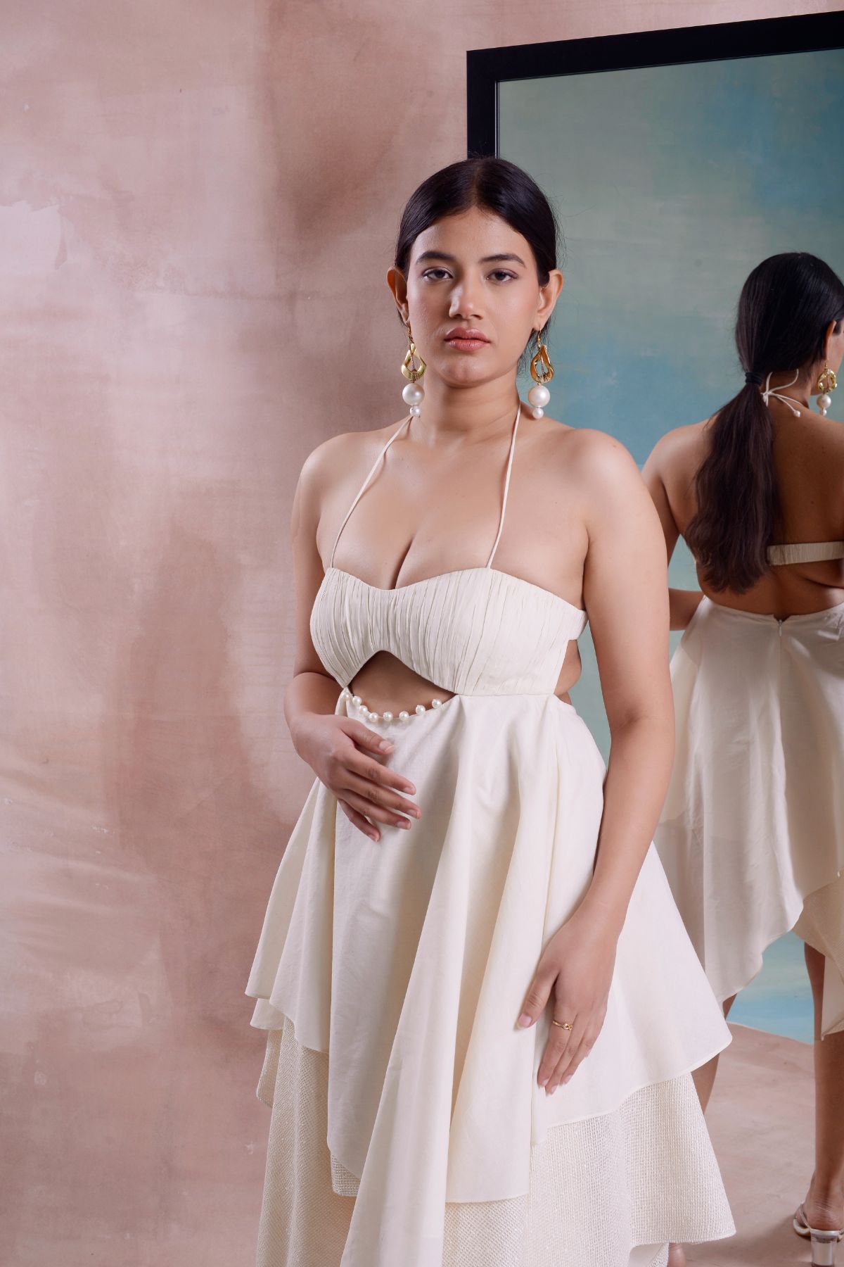 Floret Handkerchief Dress