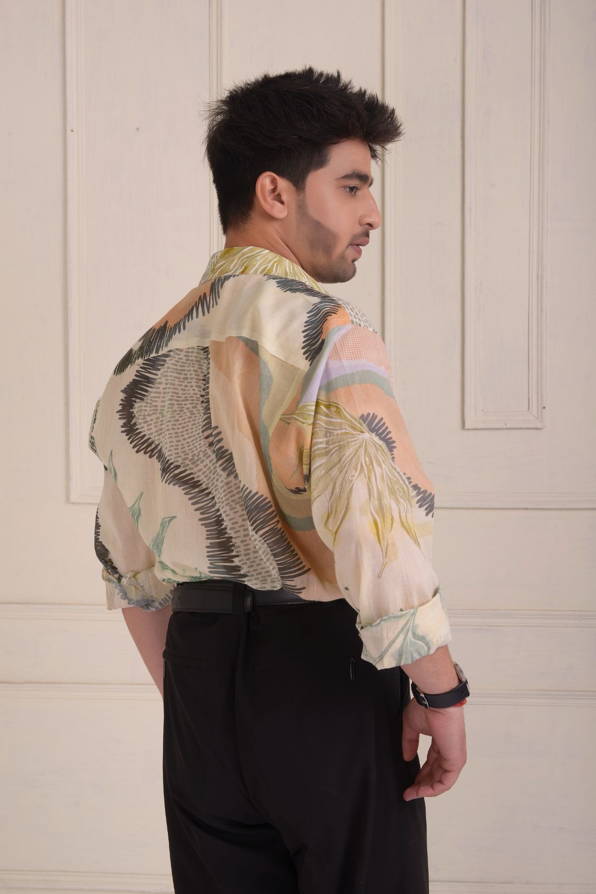 Printed full sleeve shirt