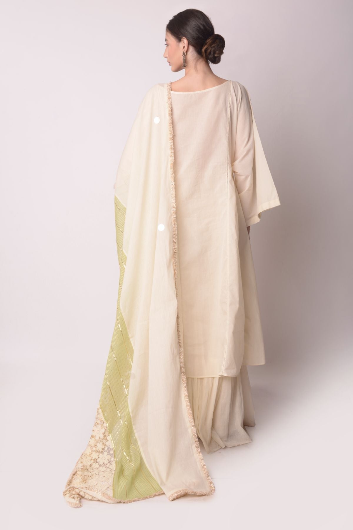 Kalidar Kurta With Sharara Set