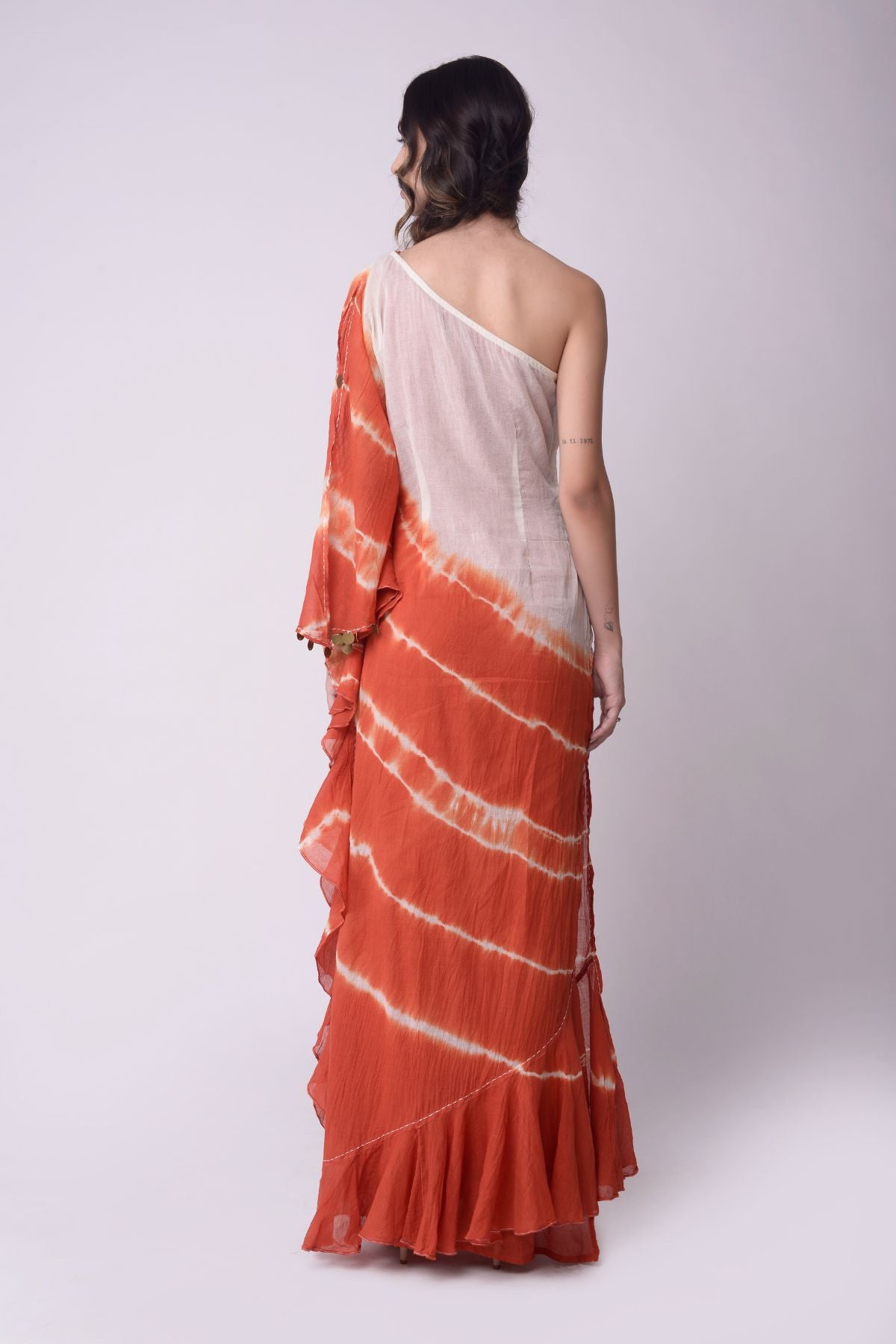 Tie-dye Kaftan Dress