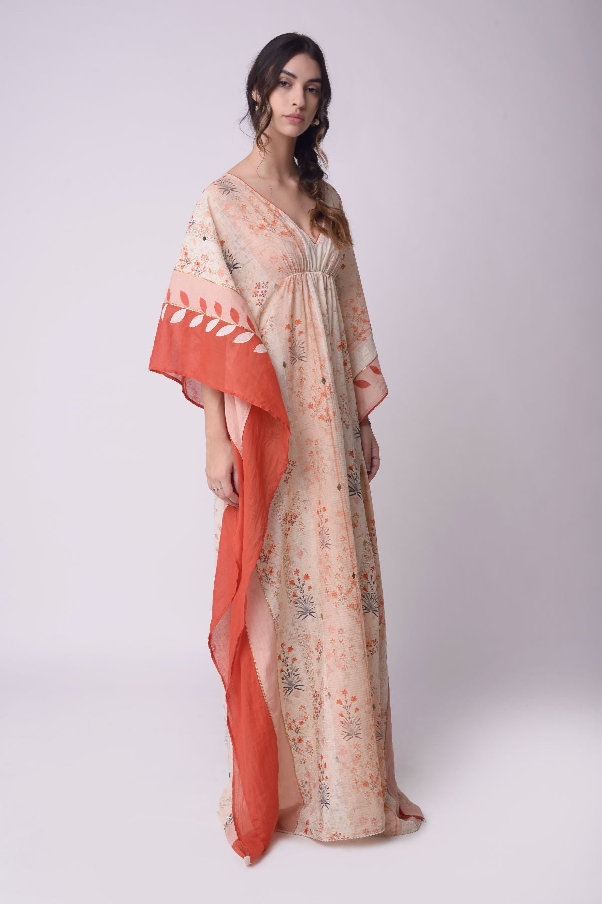 Printed Kaftan Set