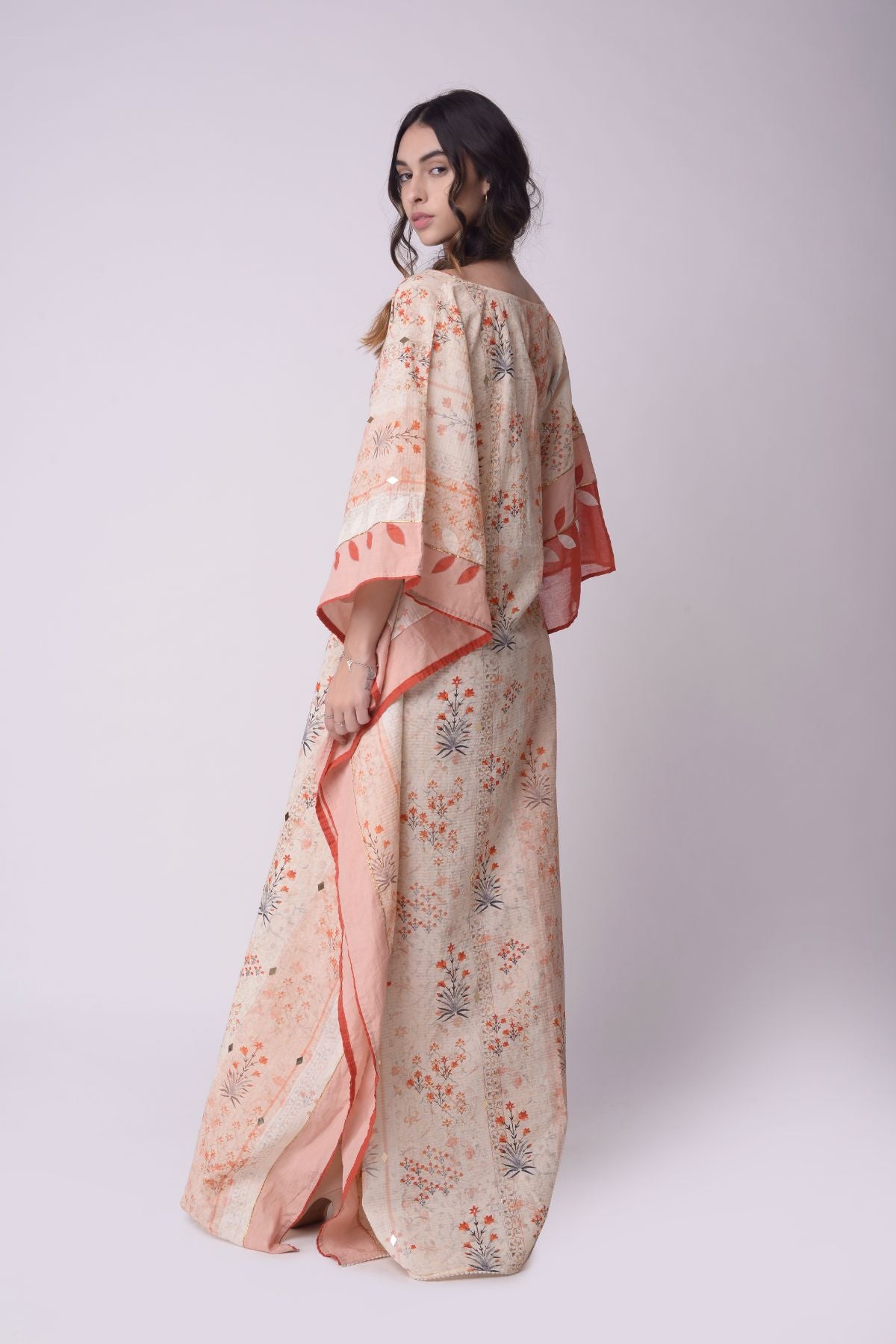 Printed Kaftan Set