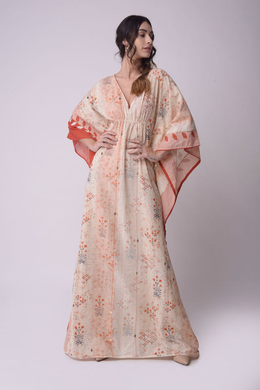 Printed Kaftan Set