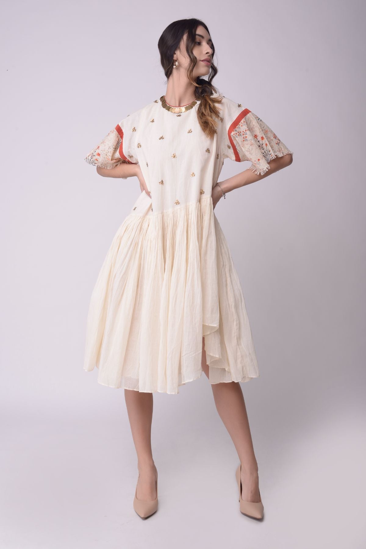 Patchwork Printed Jumpsuit