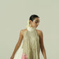 Lilly Asymmetric Halter Tunic & Pant Set