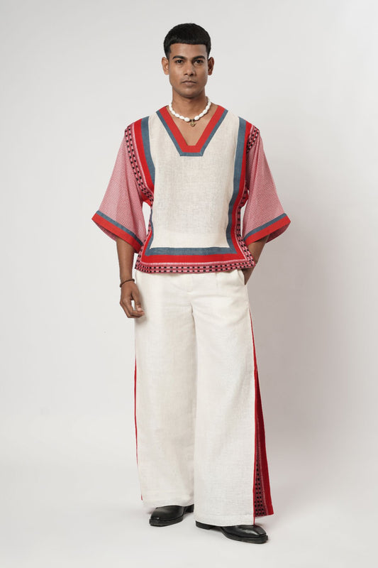 Naga-Gamcha Scarf Co-Ord Set