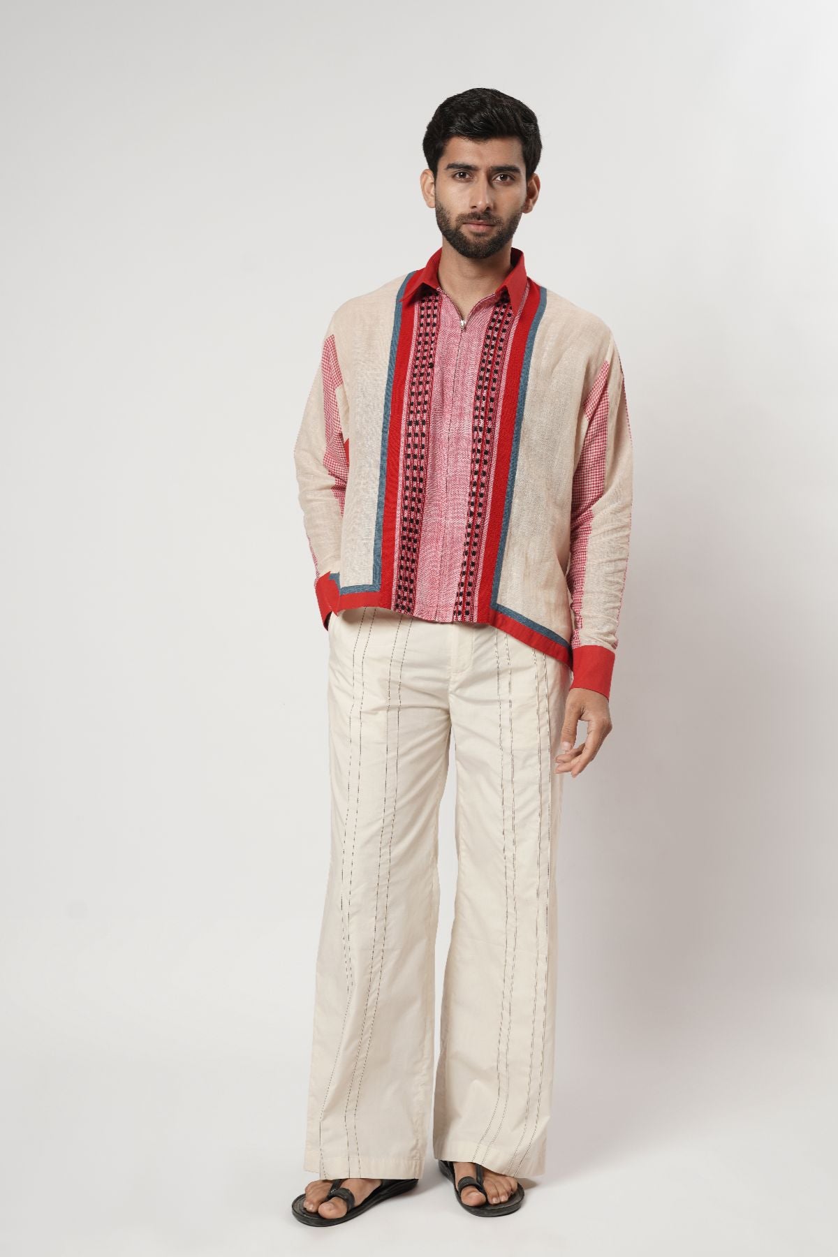 Naga Patch Gusset Shirt Set