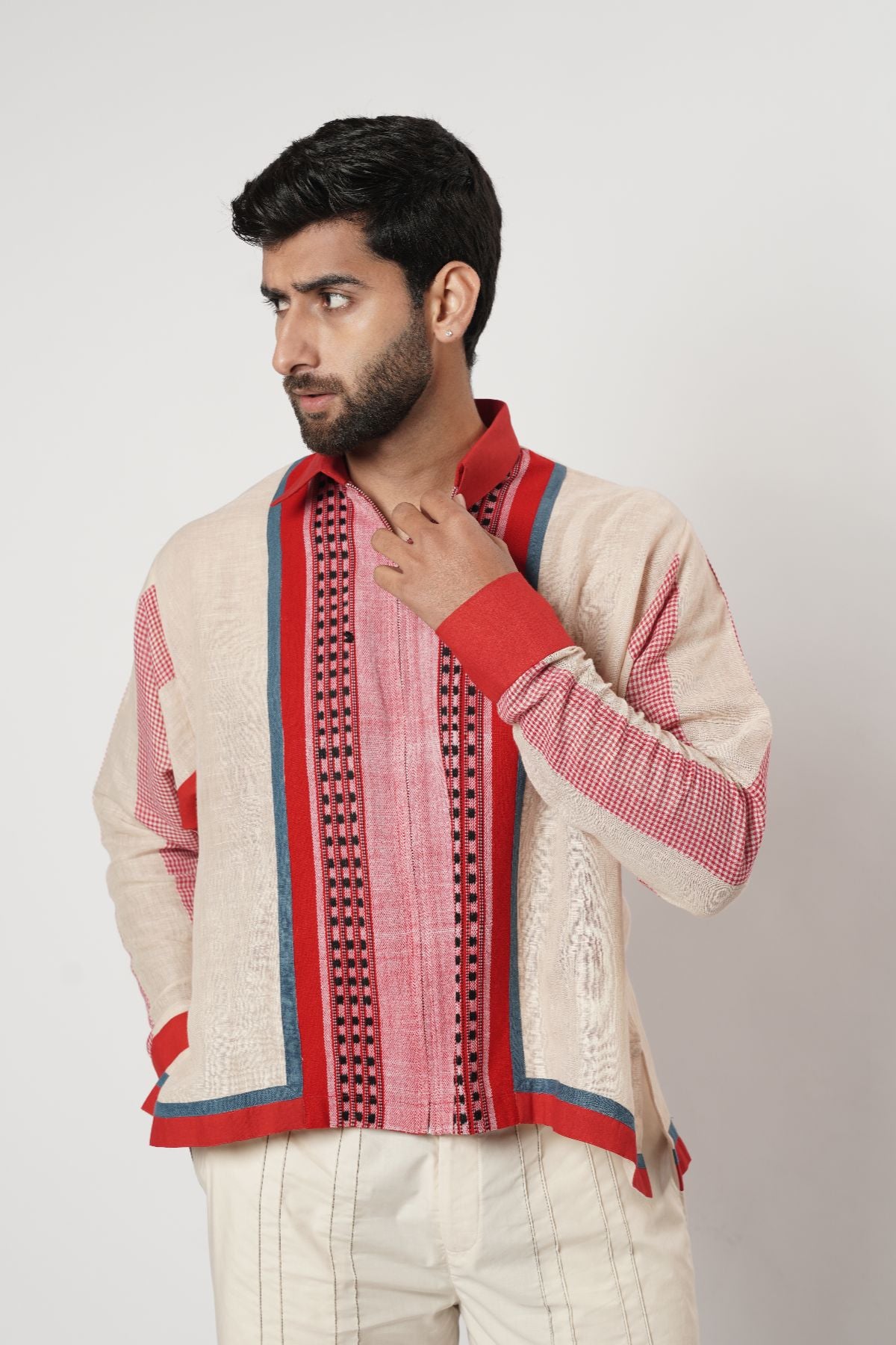 Naga Patch Gusset Shirt Set