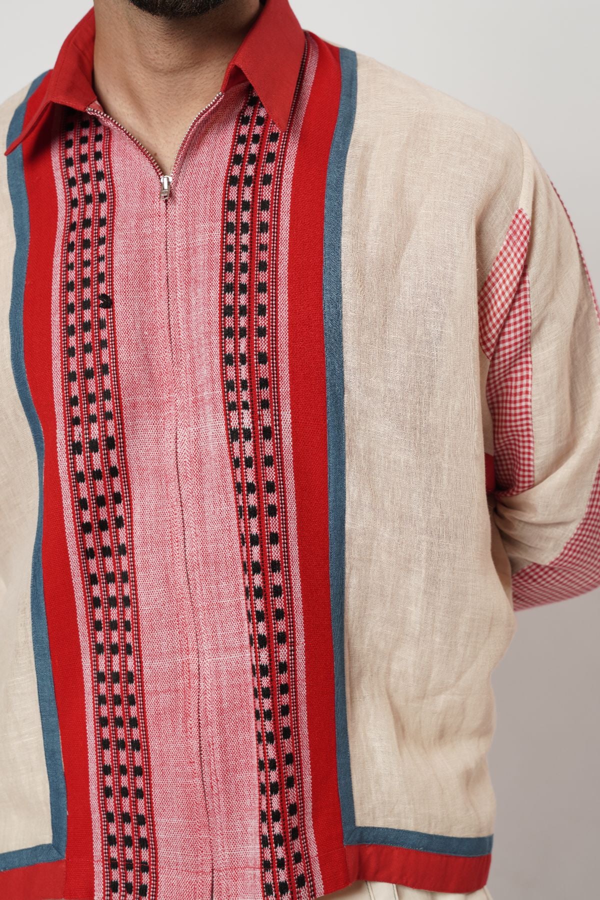 Naga Patch Gusset Shirt Set