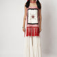 Fringe Scarf Sharara Set
