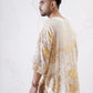 Foil Printed Straight Kaftan Kurta with Straight  Pants