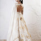 Foil Circular Lehenga with Embroidered Blouse and Dupatta