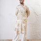 Foil Printed Kurta with Straight Pants