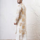 Foil Printed Kurta with Straight Pants