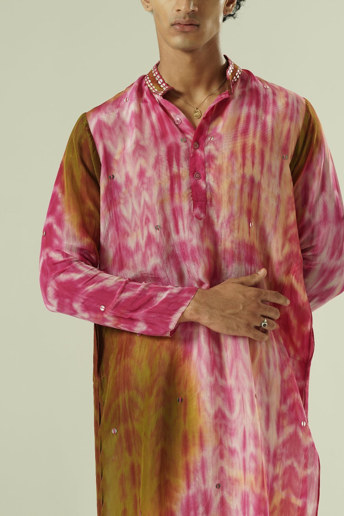 Tie-Dye Kurta Set