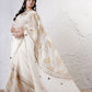 Foil Moon Patchwork Saree with Beaded Blouse