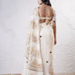 Foil Moon Patchwork Saree with Beaded Blouse