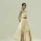 Leaflet Layered Skirt Set