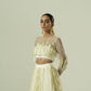 Leaflet Layered Skirt Set