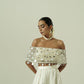 Sequin Drops Tuck Sharara Set