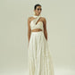 Sequin Drops Tuck Sharara Set