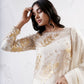 Foil Printed Kurta with Straight Pants and Dupatta