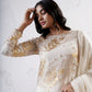 Foil Printed Kurta with Straight Pants and Dupatta