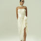 Beaded Draped Corset Set