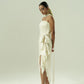 Beaded Draped Corset Set
