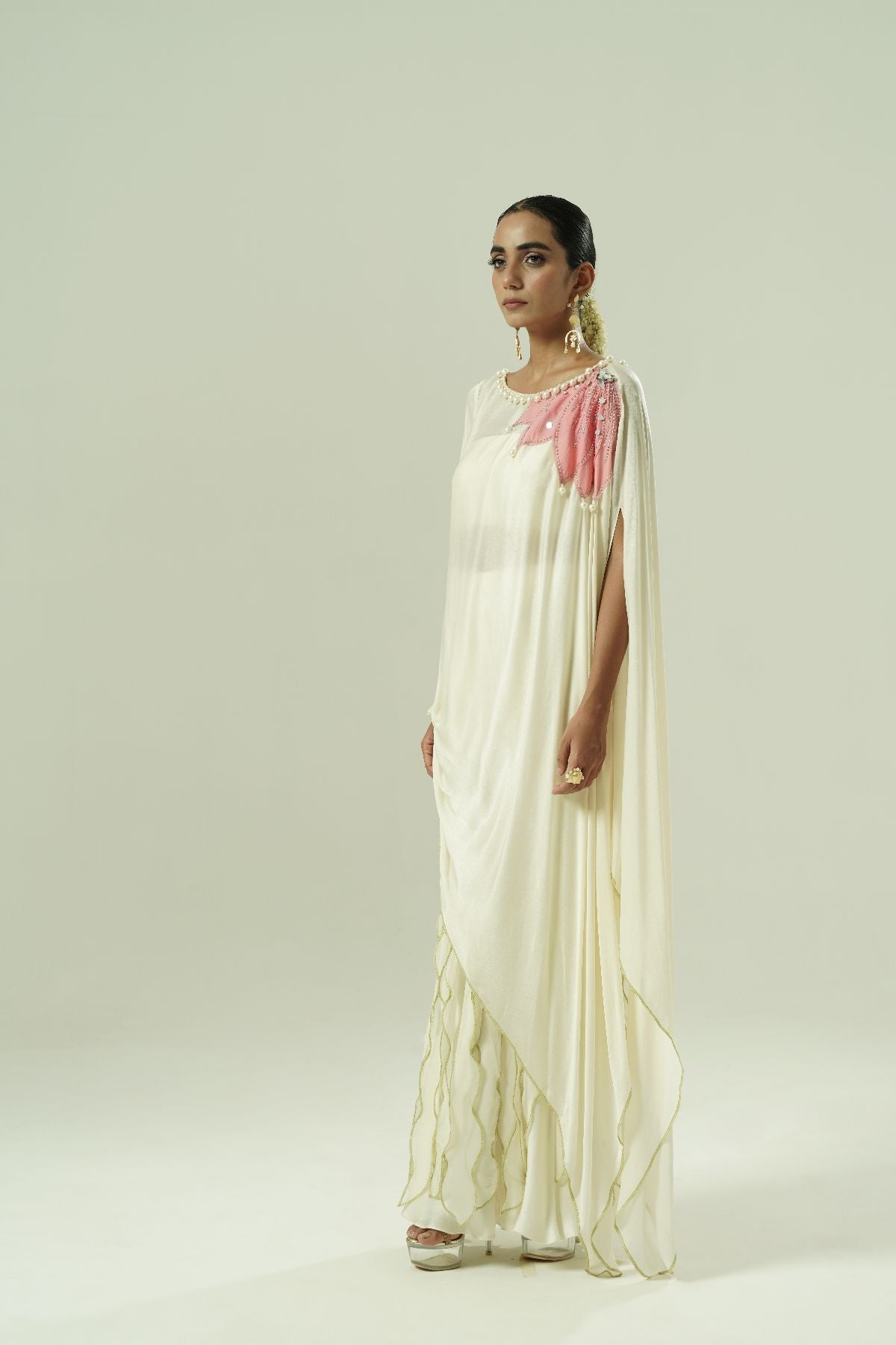 Lilly Leaflet Kaftan Tunic Set