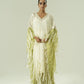 Leaflet Colour Block Kaftan Set