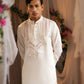 Embroidered Scaklloped Yoke Kurta With Straight Pants