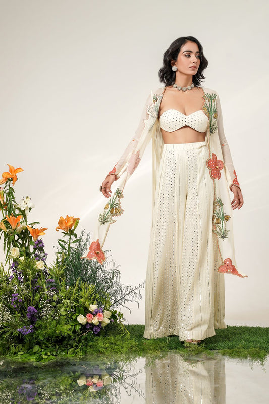 Botanical Jacket Set