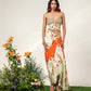 Gilded TANGERINE DRAPE SET