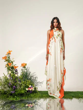 MOSIAC SCARF DRESS
