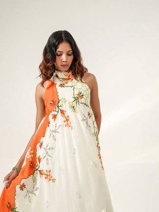 MOSIAC SCARF DRESS