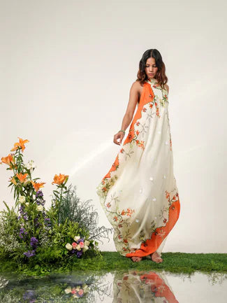 MOSIAC SCARF DRESS