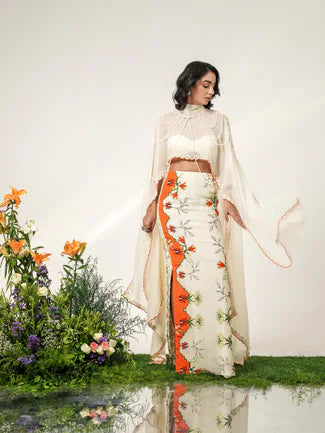 ENCHANTED COLUMN SKIRT SET